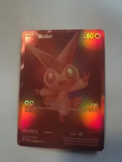 Victini - 172/086 - BWR - White Flare - Pokemon Card - NM/M - Image 1