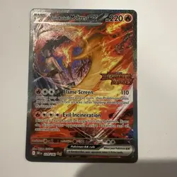 Team Rocket's Moltres ex - (Destined Rivals Stamp) 229/182 Miscellaneous Cards & - Image 1