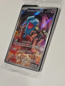 Team Rockets Wobbuffet Promo Card 203 Sealed Black Star Promo Full Art - Image 2