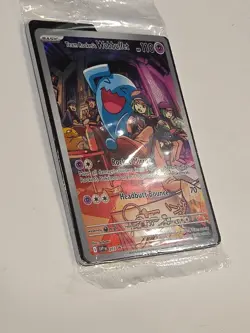 Team Rockets Wobbuffet Promo Card 203 Sealed Black Star Promo Full Art - Image 3