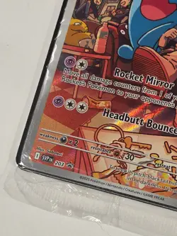 Team Rockets Wobbuffet Promo Card 203 Sealed Black Star Promo Full Art - Image 5