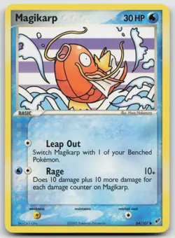 Pokemon Card Magikarp Common Deoxys 64/107 - Image 1