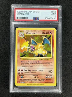2023 Pokemon Clc En Charizard #003/034 PSA 9 MINT - Image 1