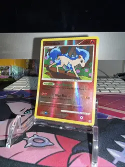Pokemon Ponyta (Shiny) SH11 Arceus Reverse Holo Shiny Holo Rare Card 2009 - Image 1