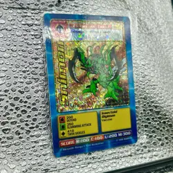 Snimon Bo-25 Vintage Digimon Prism Sticker Card 1st Edition 1999 Holo Rare - Image 3