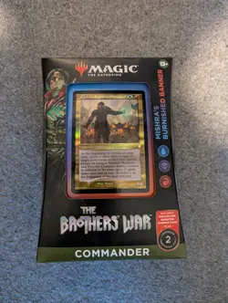 Mishra's Burnished Banner MTG Brothers War Commander Deck New Sealed - Image 1