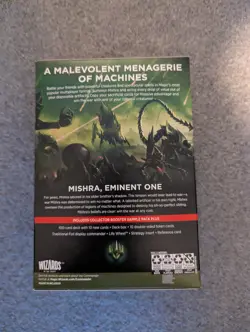 Mishra's Burnished Banner MTG Brothers War Commander Deck New Sealed - Image 2