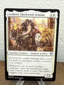 Losheel, Clockwork Scholar Commander Masters Regular - Image 1
