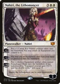 Nahiri, the Lithomancer Commander 2014 - Near Mint - Image 1