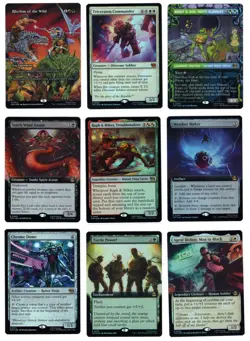 (26) MTG Teenage Mutant Ninja Turtles TNMT Mythic Rare Surge Foil Regular Lot - Image 2