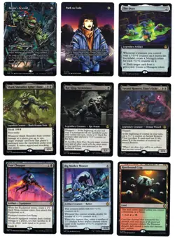 (26) MTG Teenage Mutant Ninja Turtles TNMT Mythic Rare Surge Foil Regular Lot - Image 4