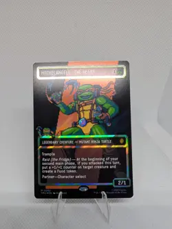 MTG Michelangelo the Heart - Pixel Art Surge Foil #0092 - TMC - NM - TMNT - Image 1
