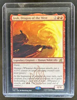 2022 Magic The Gathering Avatar Last Airbender Iroh Dragon of The West #119 - Image 1