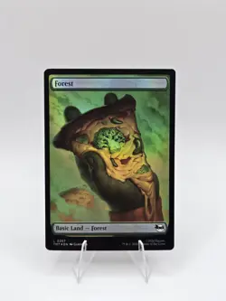 Forest (0257) Teenage Mutant Ninja Turtles Foil Near Mint Magic The Gathering - Image 1