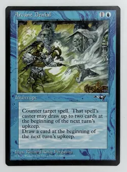Arcane Denial (Sword) - Alliances - Magic The Gathering - 1996 - Image 1