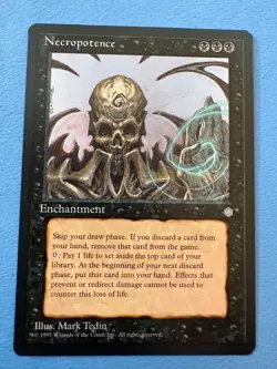 MTG Ice Age Edition, Necropotence! 1995 Vintage Magic! - Image 1
