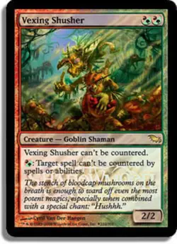 [1x] Vexing Shusher - Foil Slight Play, English Pre-Release Promos MTG Magic - Image 1