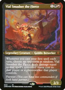 *Etched FOIL* Vial Smasher the Fierce - Commander Legends - Magic The Gathering - Image 1