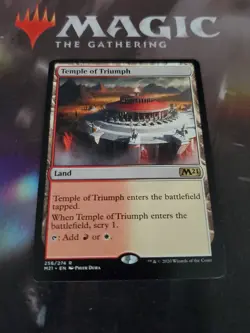 Mtg. 2x Temple of Triumph. Core Set 2021. Nm - Image 1