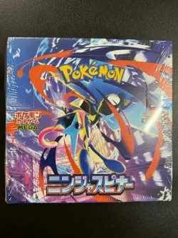 27049# NEW Pokemon TCG MEGA Expansion Pack Ninja Spinner Booster Box M4 JP - Image 1