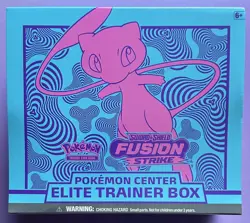 Pokemon TCG: Fusion Strike Pokemon Center Elite Trainer Box ETB Factory Sealed - Image 1