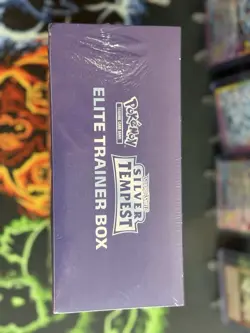 Pokemon TCG Silver Tempest Elite Trainer Box, Sword & Shield (Minor Tear) - Image 2