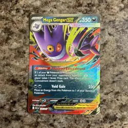Mega Gengar ex 125/217 Ascended Heroes Double Rare NM Pokemon TCG - Image 1