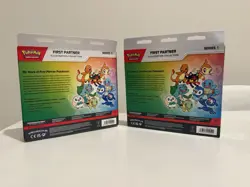 Pokemon TCG First Partner Illustration Collection Series 1 2 Box Bundle! - Image 2