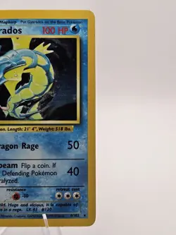 Pokemon TCG Gyarados Base Set 6/102 Holo 1999-2000 Wizards Base Set Copyright... - Image 4