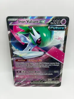 Iron Valiant ex 89/182 - Scarlet & Violet Paradox Rift - NM - Pokemon TCG - Image 1
