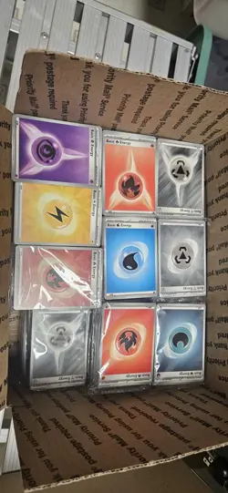 Lot of 4000 Pokemon TCG Basic Energy Cards Various Sets Some Sealed - Bulk Deal! - Image 2