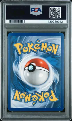 2005 POKEMON EX DEOXYS #43 NUZLEAF-REVERSE FOIL PSA 7 - Image 2