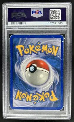 2002 Pokemon Legendary Collection Moltres Reverse Holo #30/110 PSA 1 - Image 2