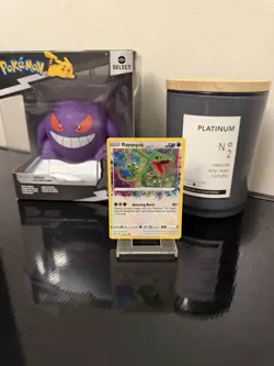 Pokemon TCG Rayquaza Vivid Voltage Holo Card 138/185 Rare, Near Mint Condition - Image 1