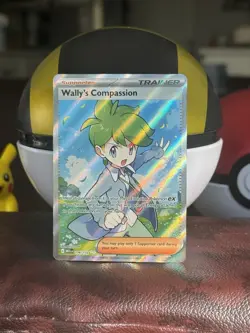 Wally’s Compassion Pokemon TCG Mega Evolutions Base 176/132 Illustration Rare - Image 1