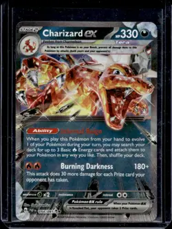 2024 Pokemon Paldean Fates Charizard ex #054/091 - Image 1