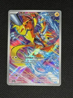 Pokemon Zeraora 151/142 Sv07: Stellar Crown Holo Secret Rare 120 HP - Image 1