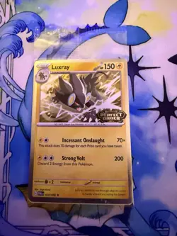 Pokemon Luxray #028 Holo Rare Perfect Order Best Buy Promo Factory Sealed - Image 1