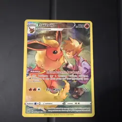 Pokemon Flareon TG01/TG30 Brilliant Stars Trainer Gallery Ultra Rare 110HP Engl… - Image 1