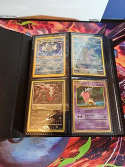 160 Pokemon Binder Collection | 30+ Vintage/WOTC/EX's+ Modern Holos + More - Image 1