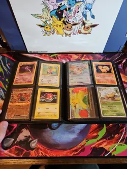 160 Pokemon Binder Collection | 30+ Vintage/WOTC/EX's+ Modern Holos + More - Image 3