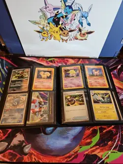 160 Pokemon Binder Collection | 30+ Vintage/WOTC/EX's+ Modern Holos + More - Image 5