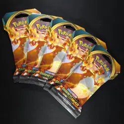 Darkness Ablaze Sleeved Booster Pack Pokemon x5 - Image 1