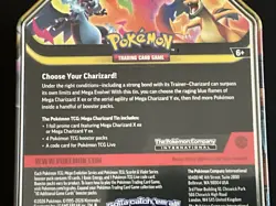 Pokemon Mega Charizard Y ex Tin | 4 Pack + 1 Promo | Factory Sealed - Image 4