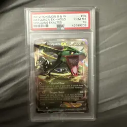 2012 Pokemon Black & White Rayquaza EX Dragons Exalted #85/124 GEM MINT PSA 10 - Image 3