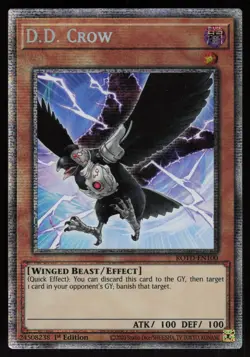 D.D. Crow (Starlight Rare) ROTD-EN100 Rise of the Duelist Yu-Gi-Oh #3 - Image 1
