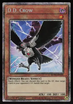D.D. Crow (Starlight Rare) ROTD-EN100 Starlight Rare Yu-Gi-Oh #5 - Image 1