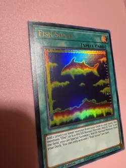YUGIOH FISH SONAR LED9-EN020 ULTRA 1ST ED NM - Image 2