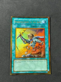 Yugioh Reinforcement of the Army GLD1-EN032 Gold Rare Limited Edition LP - Image 1