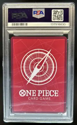 2022 One Piece Romance Dawn Donquixote Doflamingo Alternate Art #OP01-060 PSA 10 - Image 2